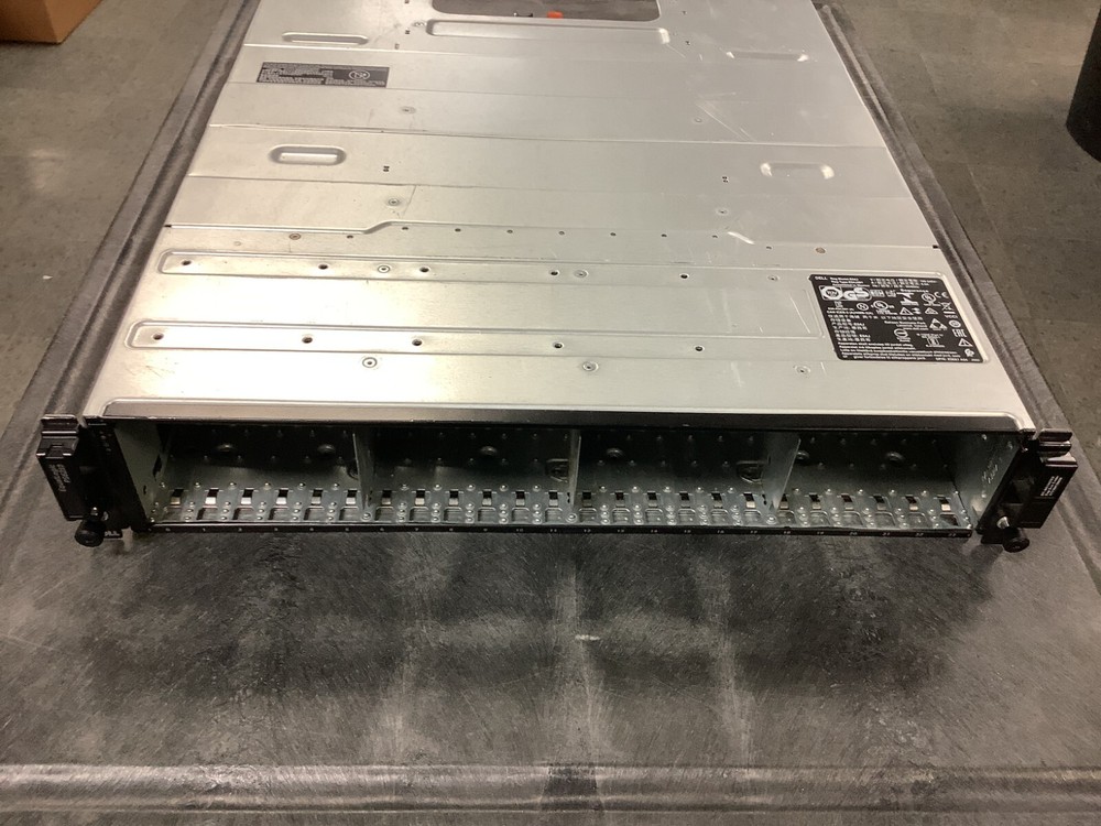 DELL EQUALLOGIC PS6210XV 24-BAY 2.5" STORAGE ARRAY WITH 2x TYPE 15 CONTROLLERS