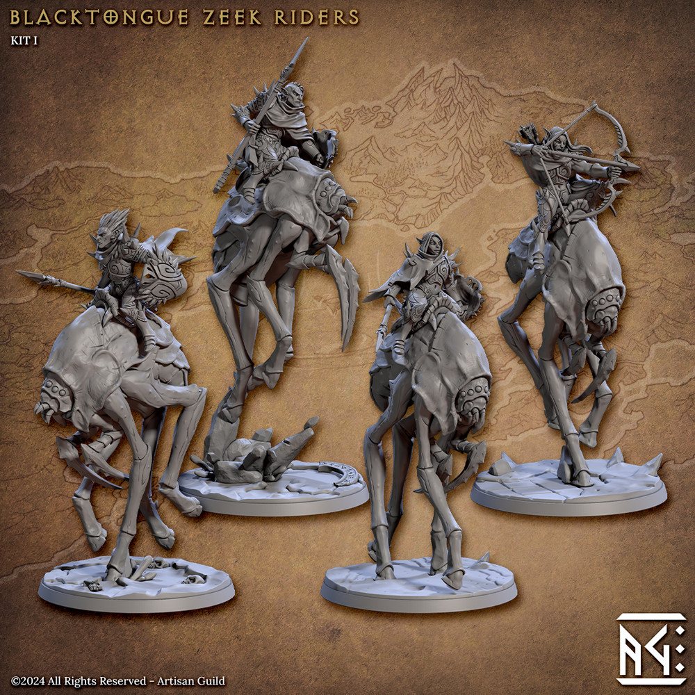 Zeek Riders | Artisan Guild Miniatures |
