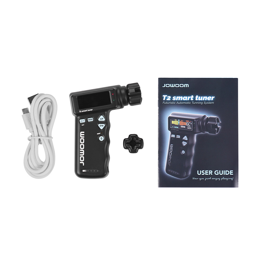 JOWOOM Automatic Guitars Ukulele Tuner Rechargeable Electric String Winder H0V0