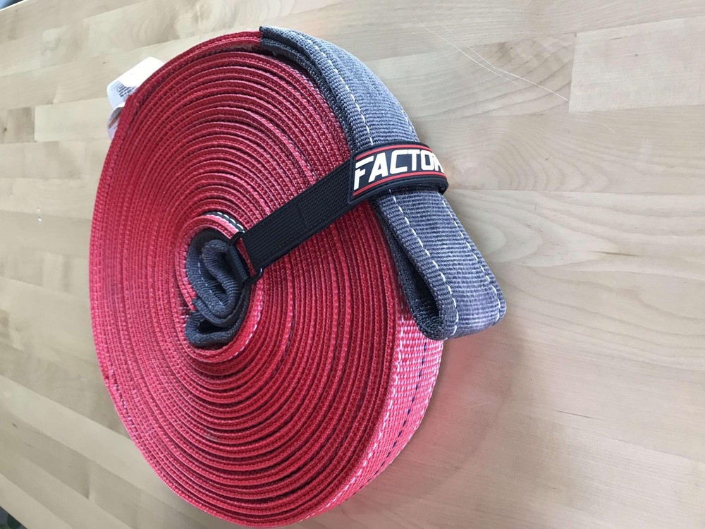 Factor-55 00074 STANDARD Duty TOW STRAP 30'x2"