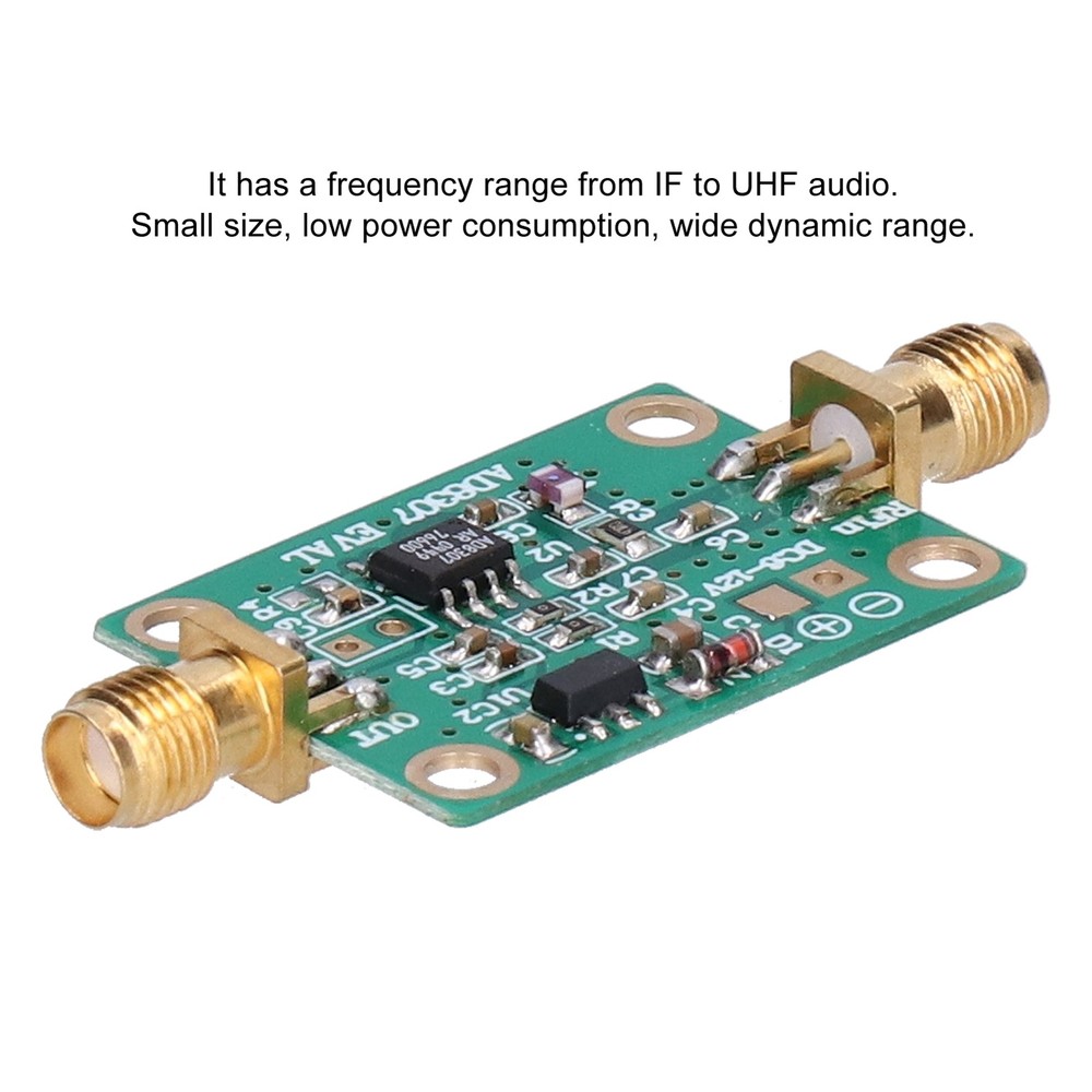 AD8307 Power Meter 0.1600M 75~+15dBm Logarithmic Testing Detector Module High Pˇ