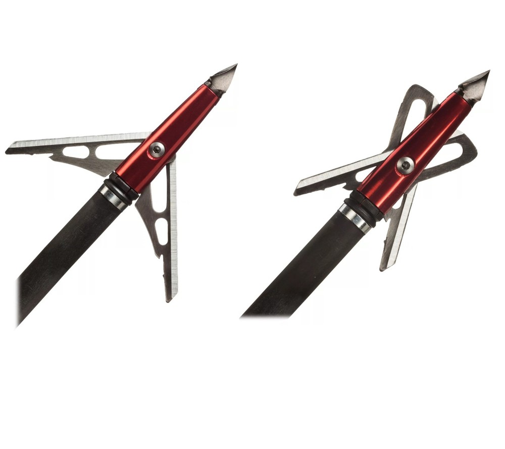 Rage 2 Blade Chisel Tip SC 100gr 2" Cut Slipcam Broadhead 2-Pack #R65200