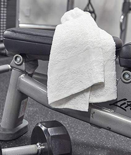 Bulk Pack of 60 Hand Towel Set 16x27 Cotton Blend Salon Gym Spa Hotel Use Towels