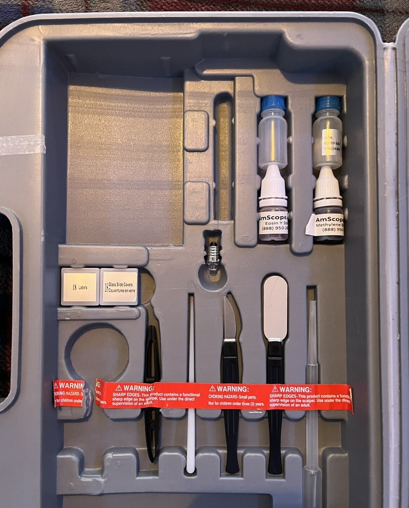 Cassini 1200x Microscope Kit with Case