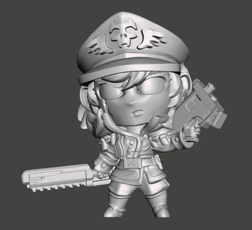 Chibi SoC Sarah the Comissara