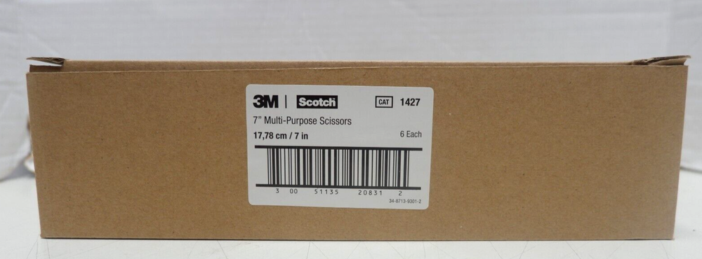 6-SCOTCH MULTI PURPOSE SCISSORS-7"-STAINLESS STEEL BLADES
