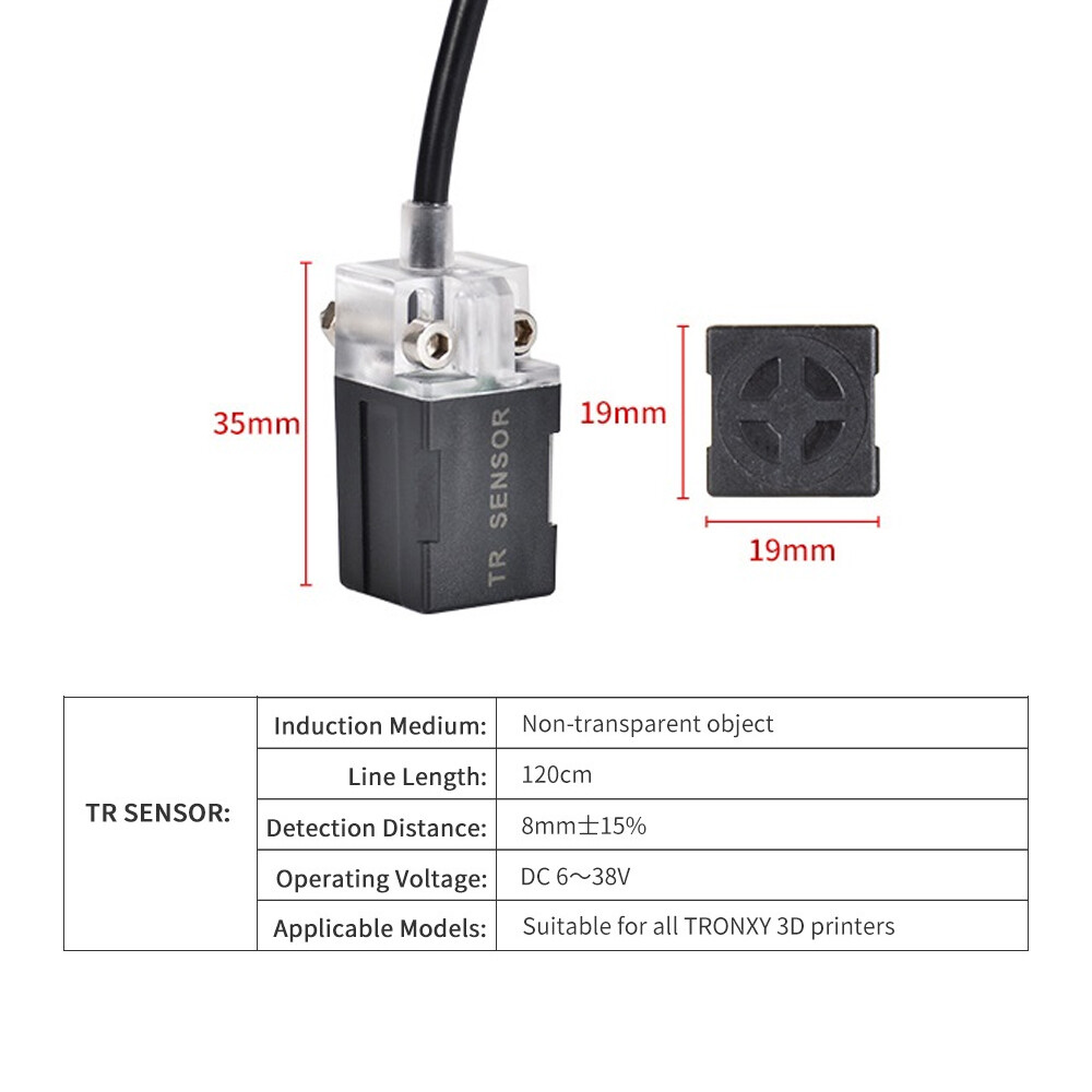 3D Printer Auto Adjustment Bed Leveling Sensor TR Sensor Auto Glass Bed Leveli6q