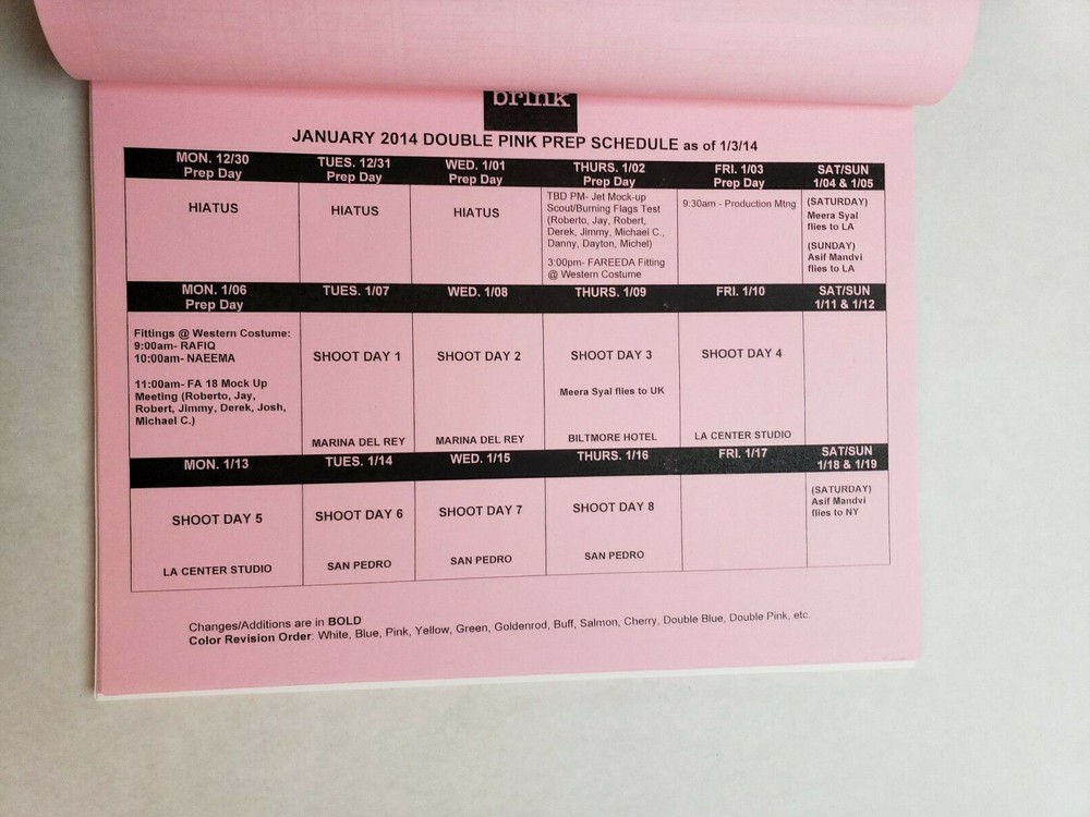 THE BRINK / Roberto Benabib 2014 Pilot Epsiode Script, JACK BLACK & TIM ROBBINS