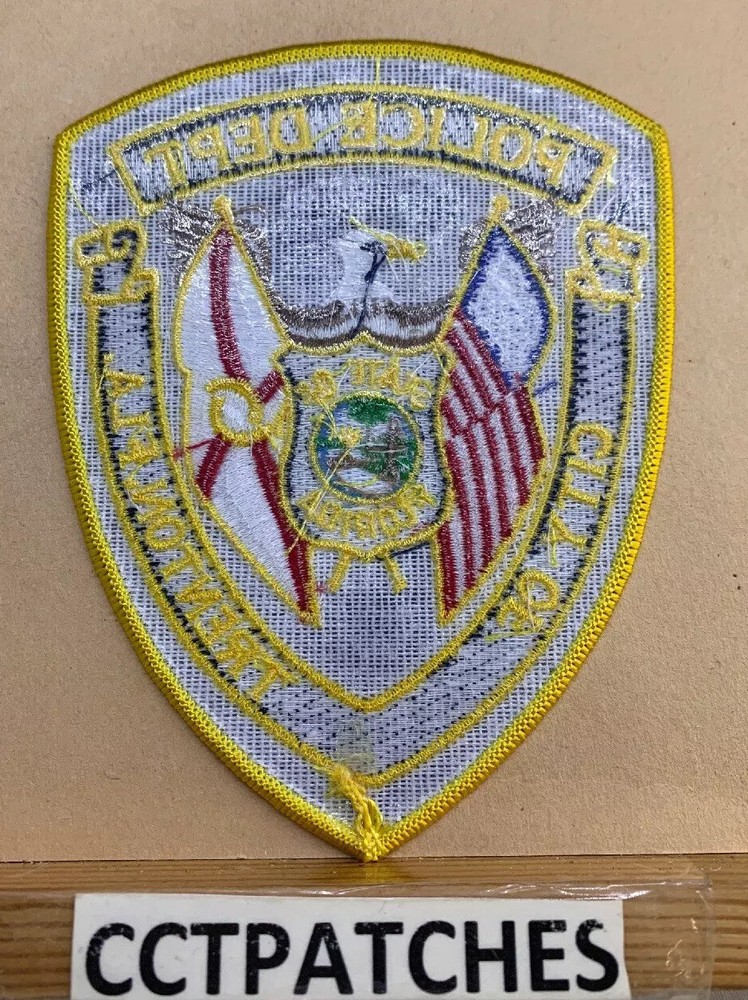 TRENTON, FLORIDA POLICE SHOULDER PATCH FL
