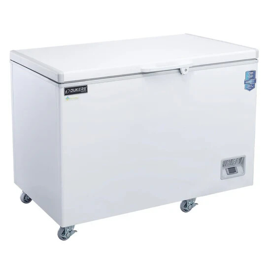 49" Solid White Commercial Chest Freezer