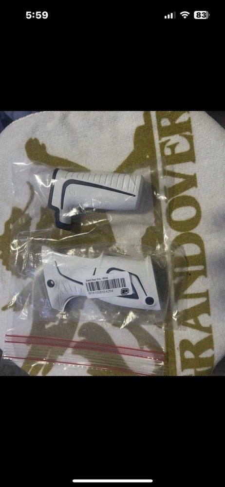 New White Planet Eclipse 170r Grips (Extremely Rare) ￼