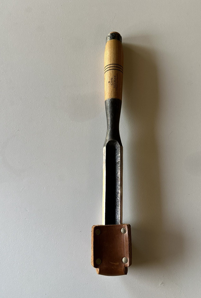 John Neeman 1 Inch Timber Framing Corner Chisel NEW CONDITION!!