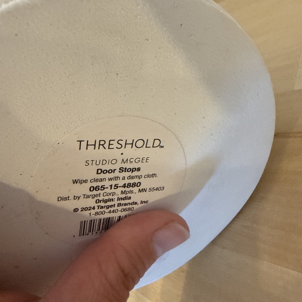 Threshold Marble Door Stop 10 Lb