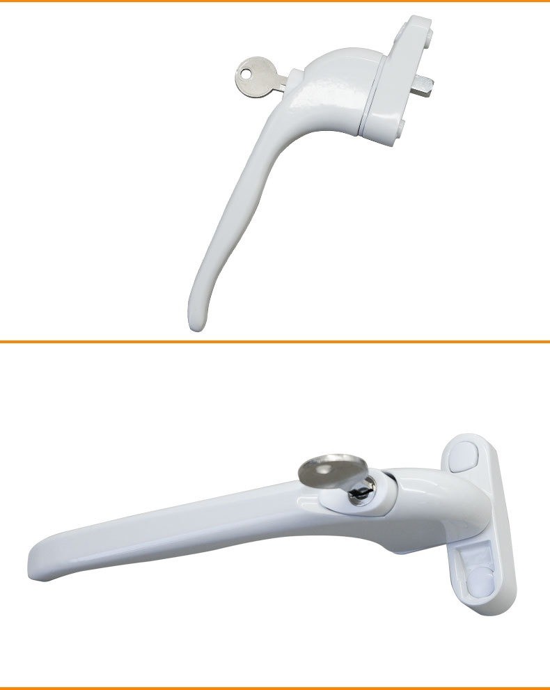 Universal Window Handle Multi-Spindle Inline PVC Outward-Opening Windows