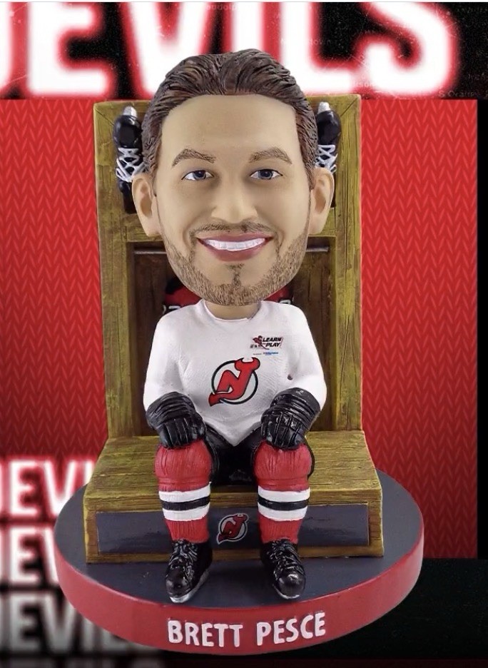 Brett Pesce Bobblehead New Jersey Devils SGA 3/8/26 Youth Hockey Weekend