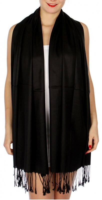 Fashion Solid Pashmina Silk Scarf Shawl Wrap 60 Colors Supper soft