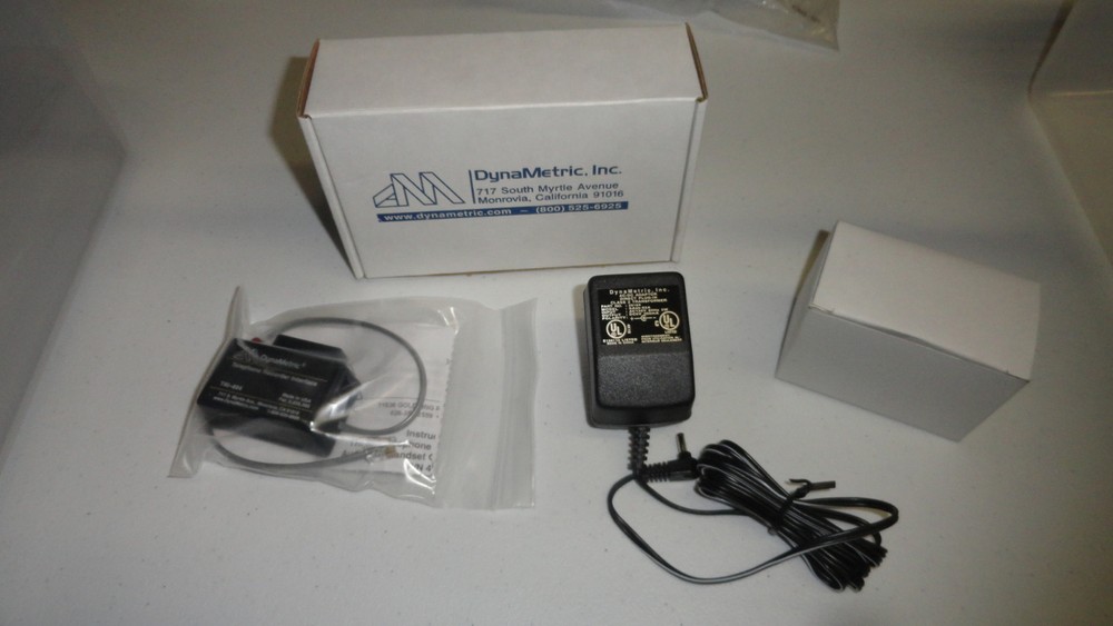 QQ1:  New DynaMetric Model #TRI-804 Telephone Recorder Interface