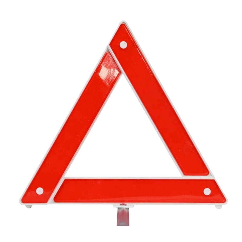 Large Warning Car Triangle Reflective Road Emergency Breakdown Hazard