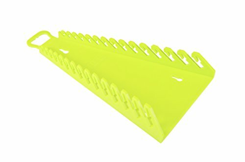 Ernest 5182HV 15 Tool GRIPPER Reverse Wrench Organizer - HI-VIZ