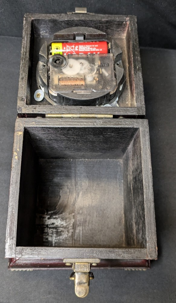 Vintage Handmade Compass 🧭 Themed Clockbox