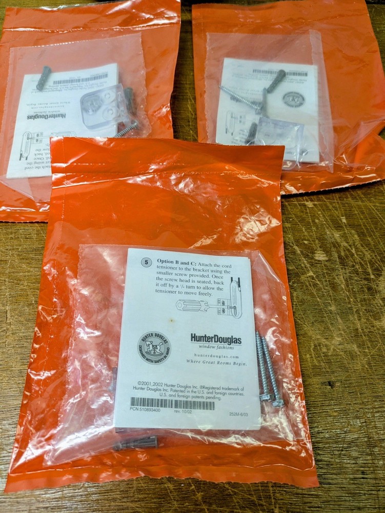 Hunter Douglass Pull Cords With Wall Mounts