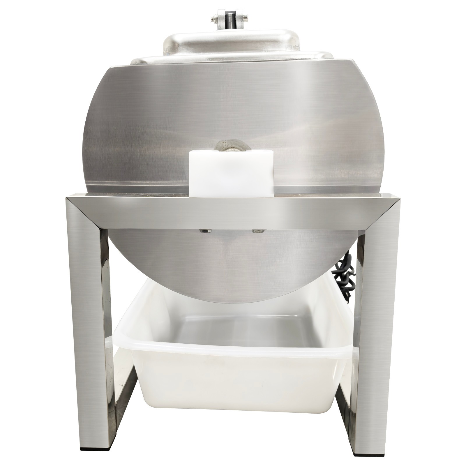 18L Commercial Tumbler Marinator Round Drum Auto Rotatable Meat Curer Machine