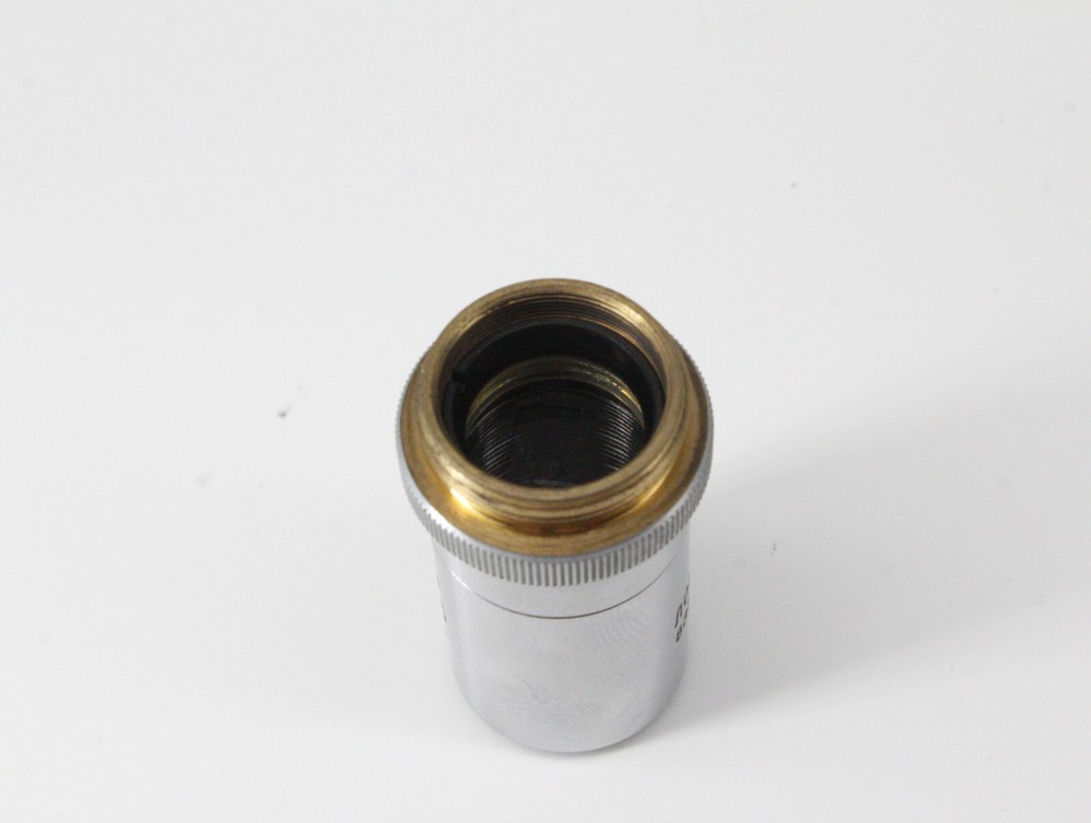 LOMO Microscope Objective PLANachromat F25 0.25 Inf Corrected RMS thread #DV8
