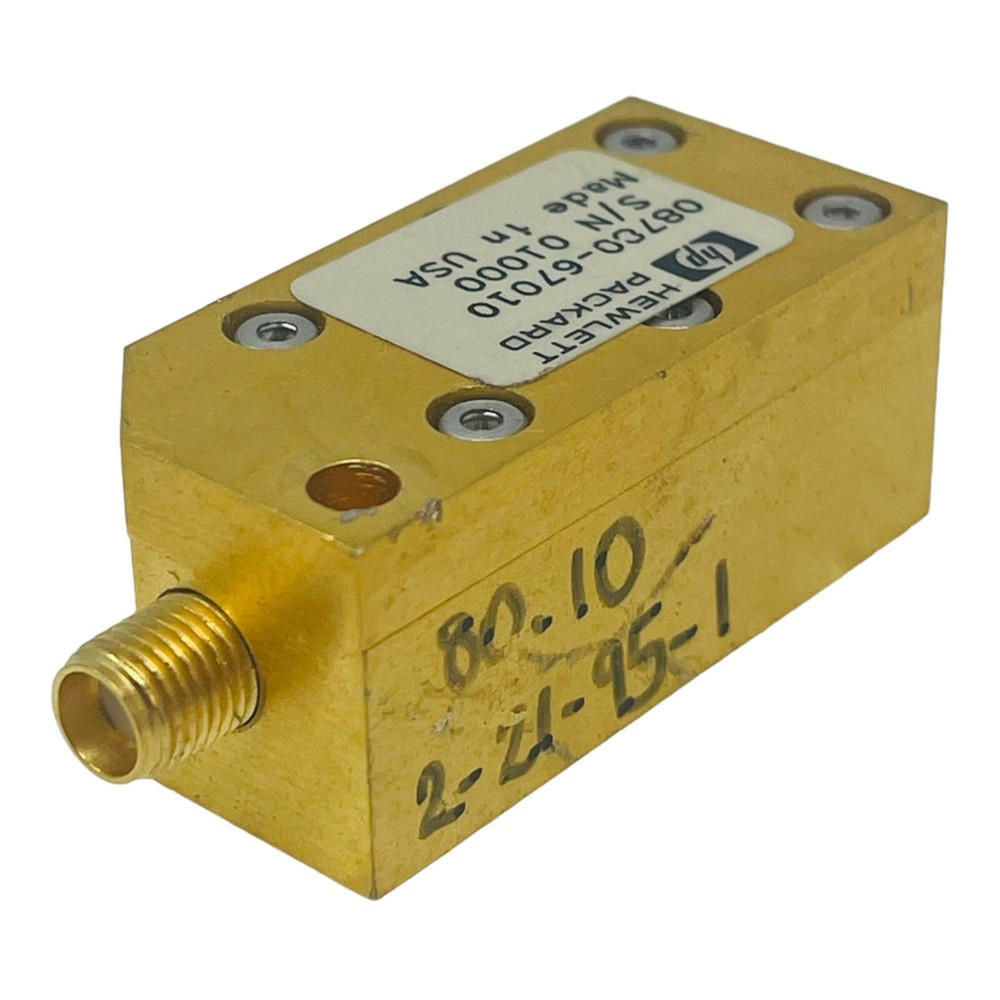 HP 08700-67010 COUPLER FILTER USED