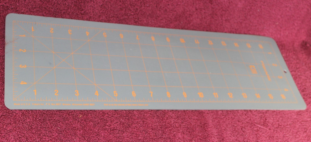 Fiskars Gray Cutting Mat 17x5