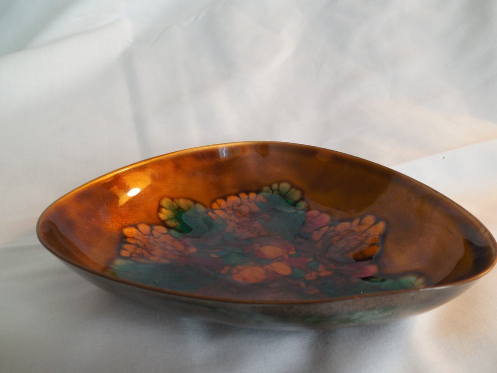 MCM Enamel on copper bowl Nice!