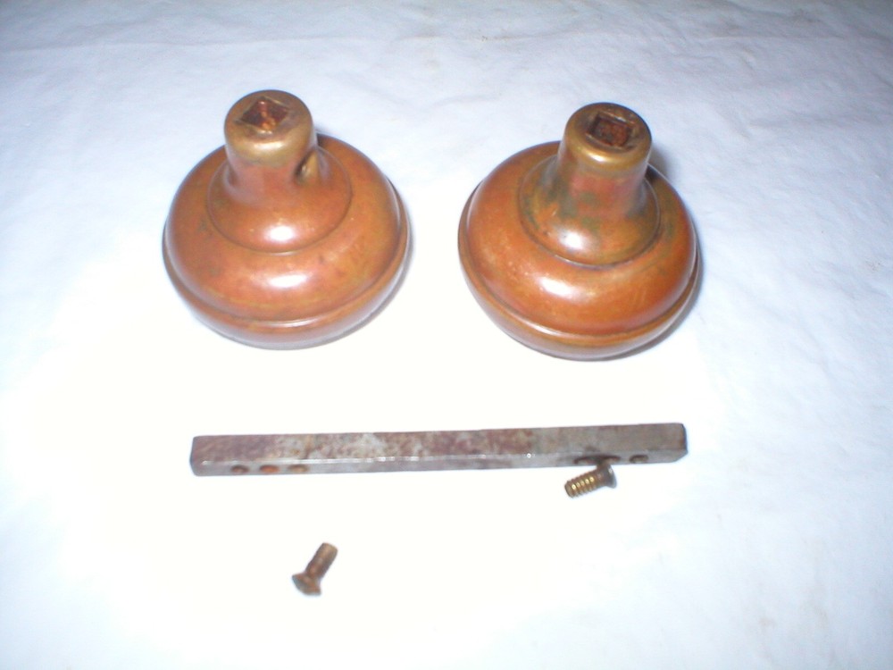 Victorian Decorative Doorknob Pair