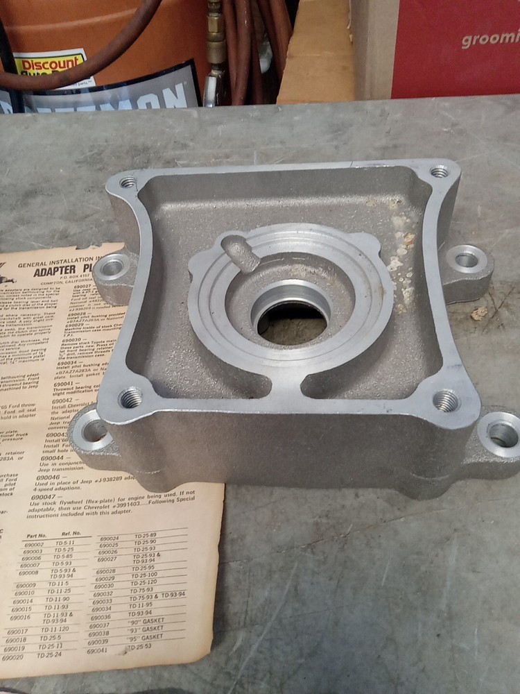 Trans-Dapt Engine Adapter Plate 690024 TD-25-89