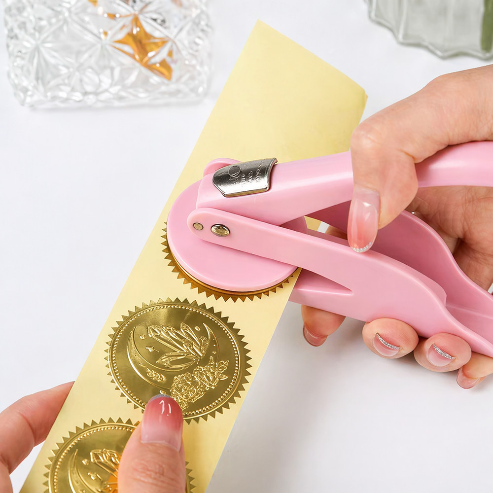 Embosser Stamp LOGO Customized Wedding Library Book Private Seals Customization