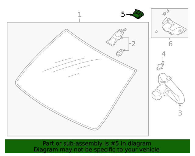 Genuine Ford Module Image Processing LJ7Z-19G490-F