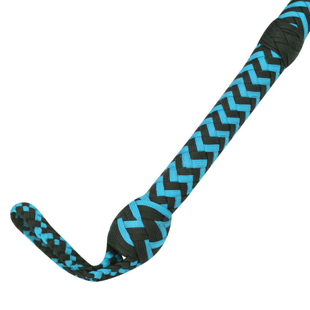 BULL WHIP 04 to 12 Feet 16 Plaits Para-cord Nylon CUSTOM BULLWHIP EQUESTERIAN