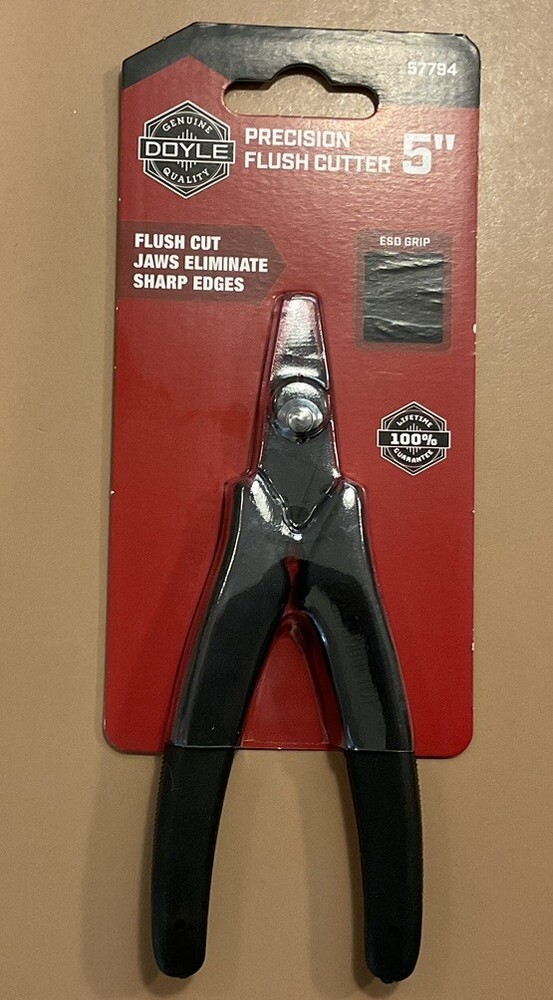 DOYLE Flush Cutter 5 Inch ESD Grip, Item 57794