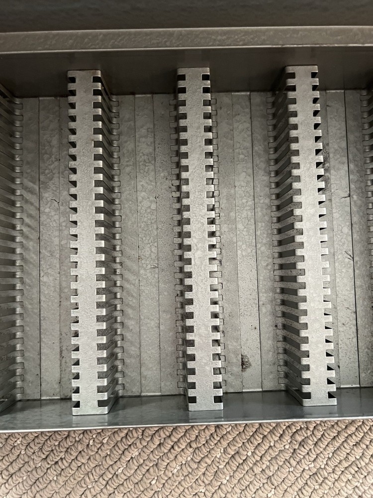 Vintage Microscope Glass Lab Slides Case Boxes