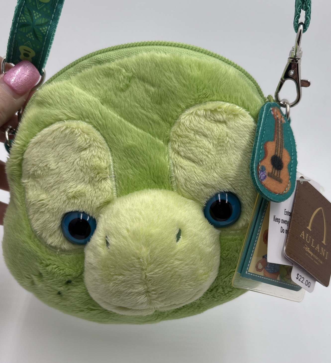 Olu Disney Aulani Turtle Exclusive Purse Wristlet Ólu Duffy NWT Bag