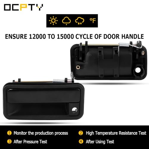 Door Handles Exterior Front Driver Passenger Side Replacement fit Left+Right