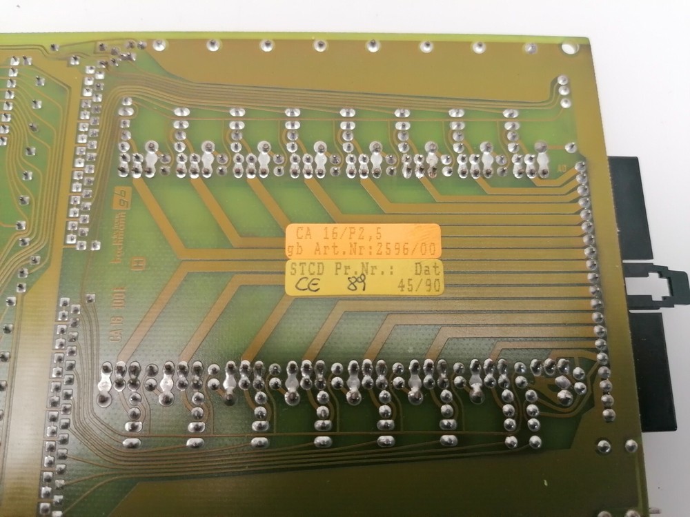 Bachmann CA 16 CA 16/P 2.5 2596/00 Electronic Module Battenfeld Unilog