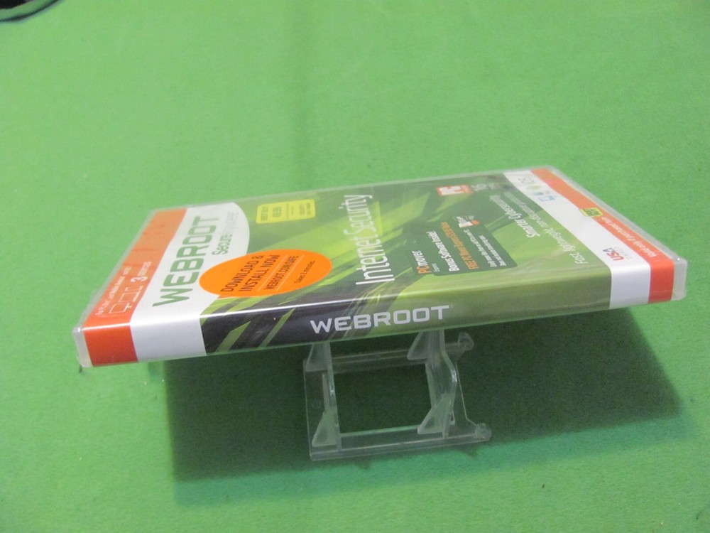 Webroot Secure Anywhere Internet Security PC Mac Mobile New & Sealed!