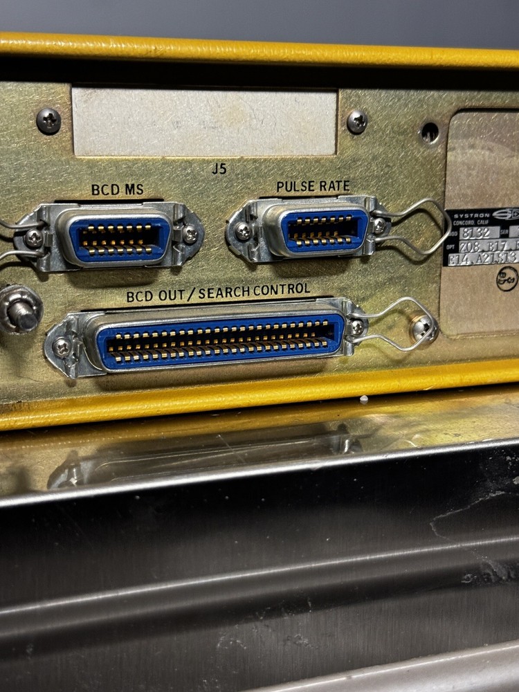 Systron Donner Time Code Generator Model 8132 Mod, Ford Aerospace Co.