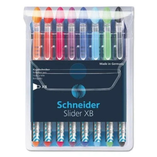 Schneider Slider Basic XB Ballpoint Pens Wallet