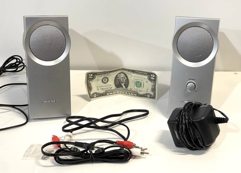 Bose Companion 2 Desktop Laptop PC Computer Multimedia Speaker System