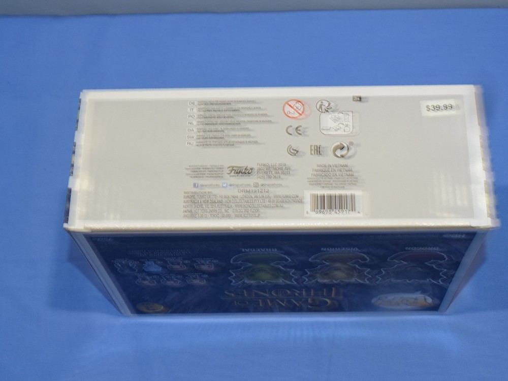 Funko POP! Game of Thrones - Drogon, Viserion & Rhaegal 3 pack (2020 Spring Con)