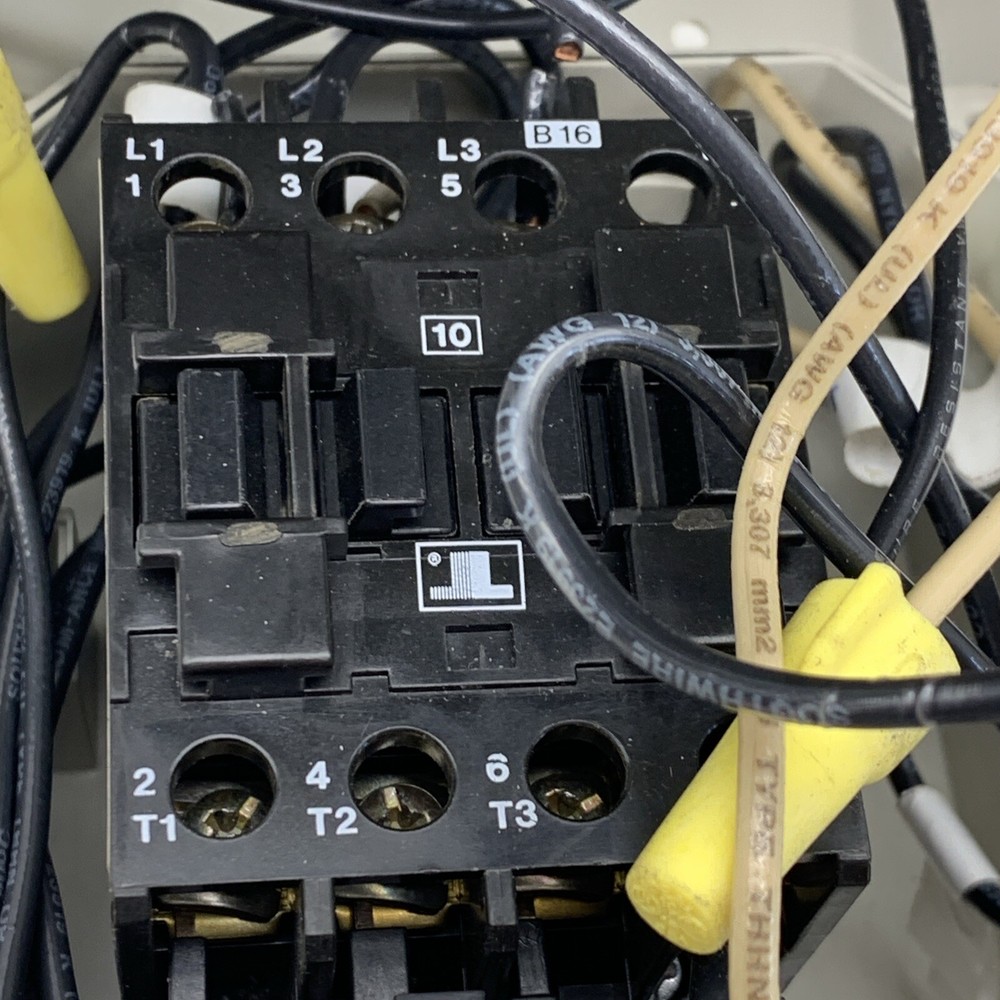 Lovato B16 40A Contactor with RC22.23 Overload Relay and Control Button Box