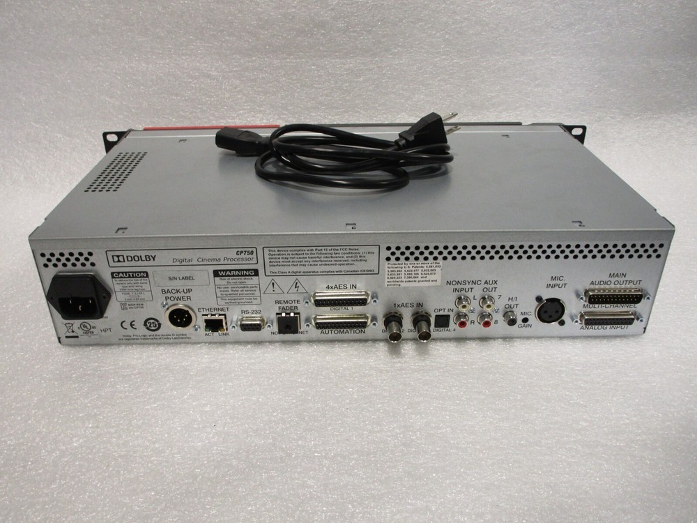 DOLBY CP-750 Digital Cinema Stereo Audio Processor -Read Description- 🚚💨
