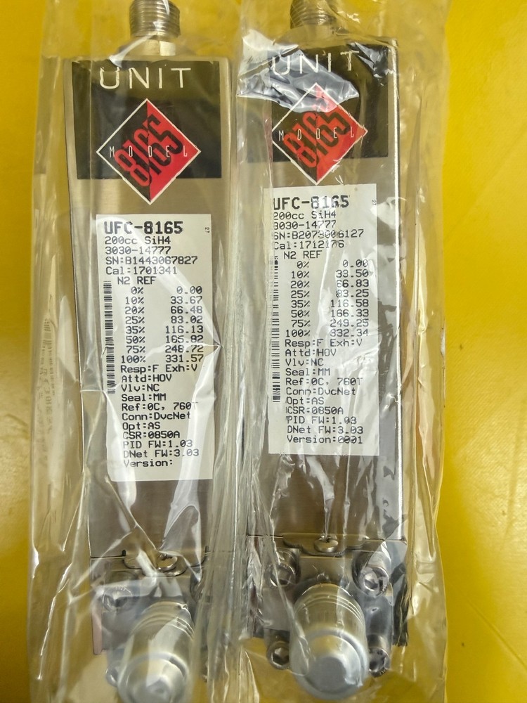 Celerity DeviceNet UFC-8165 Mass Flow Controller MFC AMAT 3030-14777