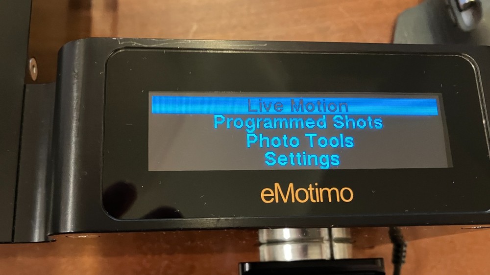 eMotimo Spectrum ST4 Motion Control Head, Gold Mount Battery Plate, Medium Case
