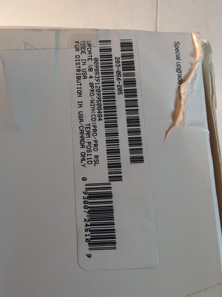 NEW* Microsoft Visual Basic 4.0 Enterprise Full Edition for Windows 3.1 95 NT